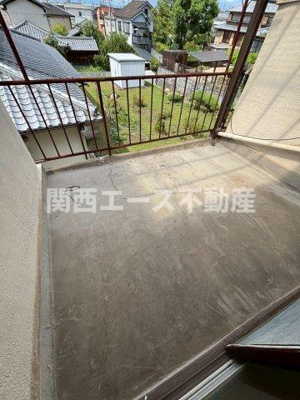 【バルコニー】 | 南野４丁目貸家