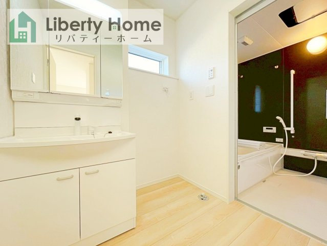 ひたちなか市平磯遠原町第1　新築戸建　1号棟の脱衣所