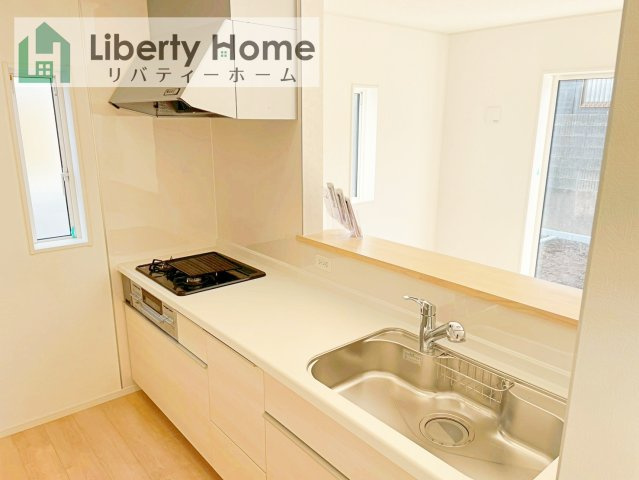 ひたちなか市平磯遠原町第1　新築戸建　1号棟のキッチン