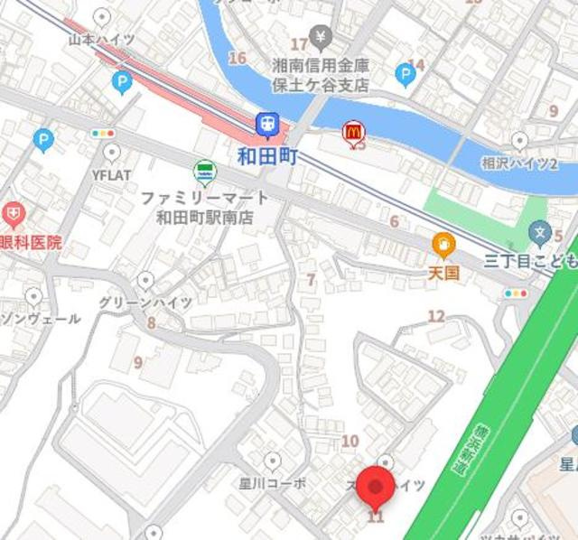 ＡＲＲＯＷＳ　ＨＯＳＨＩＫＡＷＡの地図