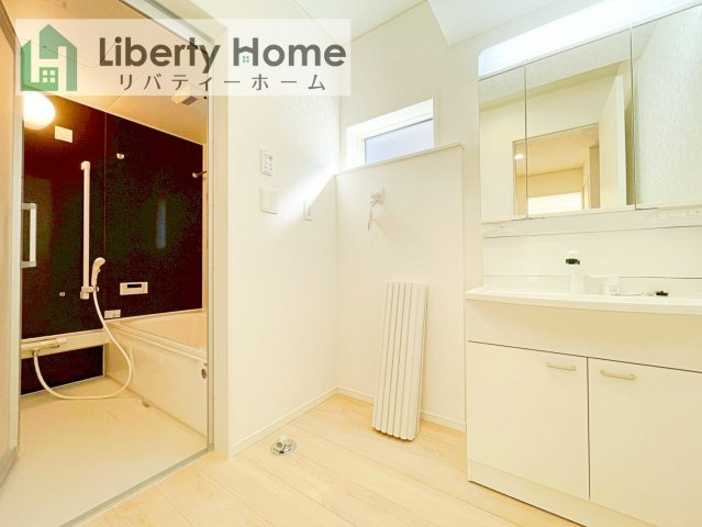 ひたちなか市平磯遠原町第1　新築戸建　2号棟の脱衣所