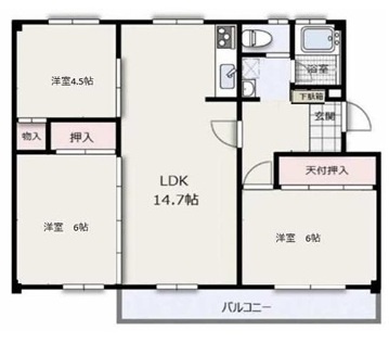 十條草加マンションB号棟
