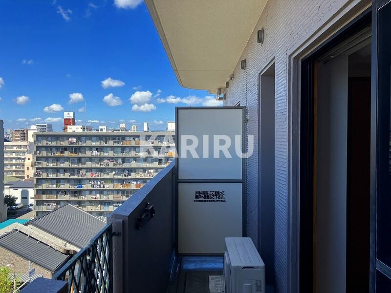 インフィルドⅡのバルコニー