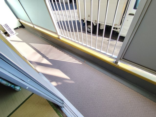 第2藤マンションのバルコニー