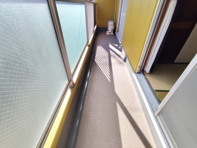 第2藤マンションのバルコニー