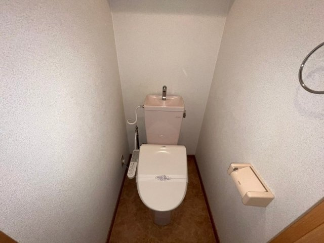 熊本市中央区新町２丁目の賃貸マンションのトイレ