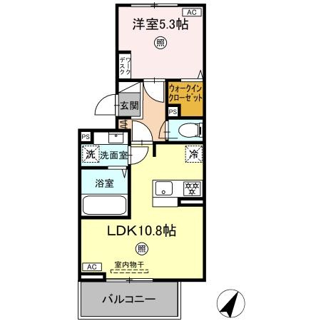 パルフェリーチェの間取り