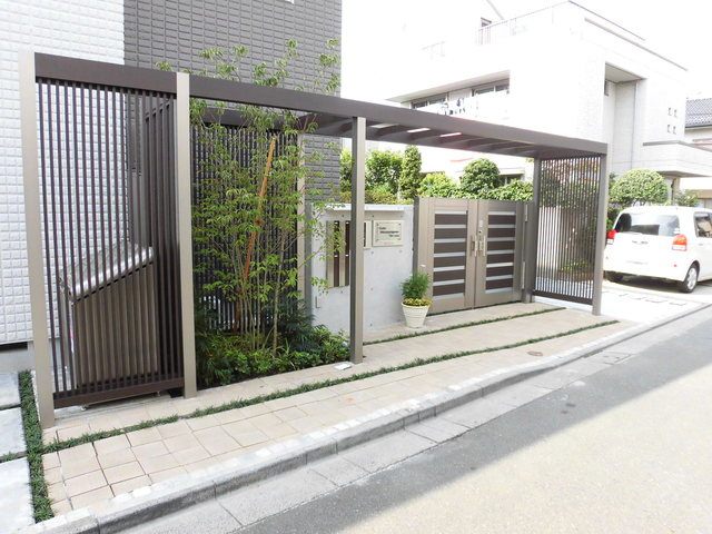 Cube Nakasengawa Terraceのエントランス|エントランス付近