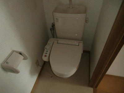 【トイレ】 | 斉藤マンション | 落ち着いた色調のトイレです