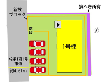 【区画図】 | 小倉北区赤坂3丁目2期