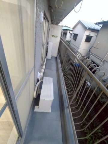 オークハイツ大倉山のバルコニー