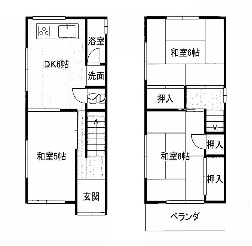 八雲東町２丁目　中古一戸建ての間取り|間取り図はいかがですか？ご希望を叶える間取りですか？リビングの広さは？水回りの位置は？カウンターキッチン？など色々な情報が集約されています。弊社ではリフォームなどのご相談も承っております。