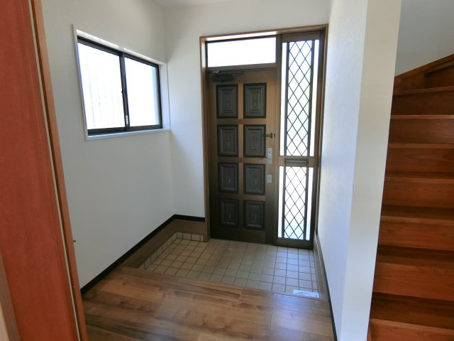 白子町八斗2418貸家の玄関