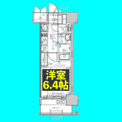 ディアレイシャス上前津の間取り