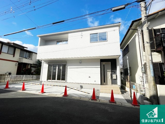 大津市千町　第1期　新築一戸建ての外観|現在建築中！落ち着いた街並みで新生活を始めることが出来そう！周辺の物件も併せてご紹介させて頂きます！