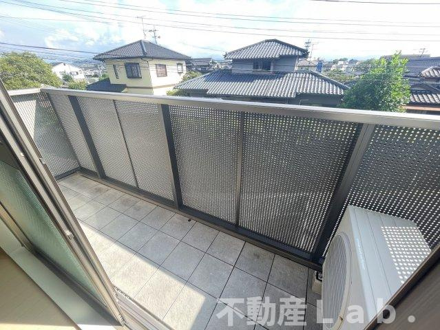 スリーゼ　Ⅰ棟のバルコニー