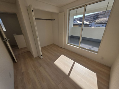 【洋室】 | 熊谷市久下第１４ | ２号棟現地２F洋室（2025年12月16日）撮影