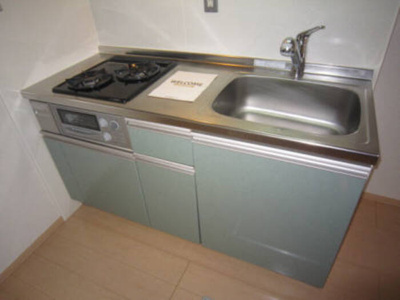 【キッチン】 | アンプルール B棟 | キッチンです