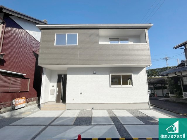 甲賀市水口町三本柳　第1期　新築一戸建ての外観|お客様に長く安心して住んでいだだける事にこだわった家づくり！住んでからのアフターサービスにもしっかりと取り組んでいます！