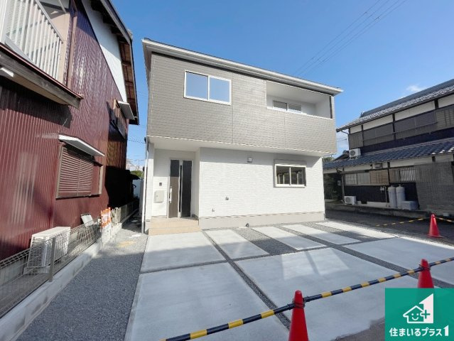 甲賀市水口町三本柳　第1期　新築一戸建ての外観|お客様に長く安心して住んでいだだける事にこだわった家づくり！住んでからのアフターサービスにもしっかりと取り組んでいます！