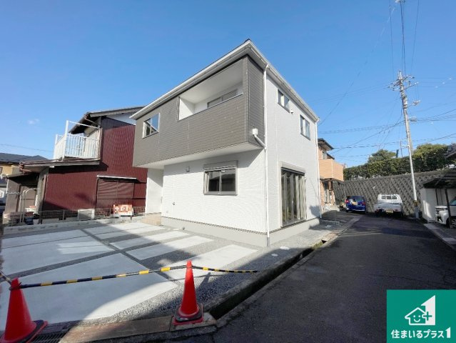 甲賀市水口町三本柳　第1期　新築一戸建ての外観|安心の10年保証！外観を美しく保ち、雨水で汚れを落とします！気になることがありましたら、お気軽にお問い合わせください！