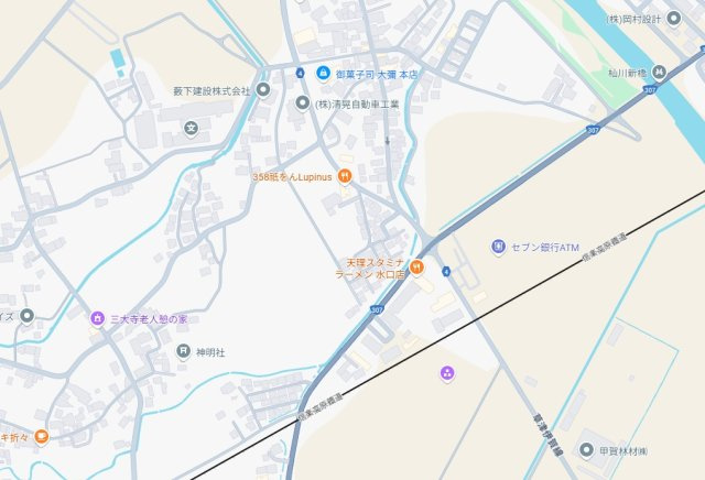 甲賀市水口町三本柳　第1期　新築一戸建ての地図