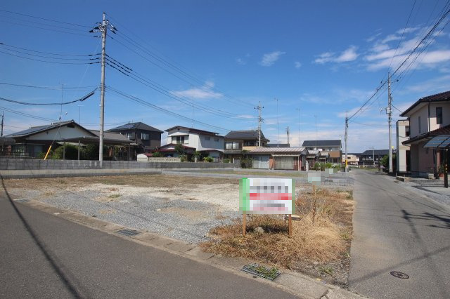 《分譲地》栃木市箱森町　3期　全2区画の外観|分譲地南東側より（2025年9月撮影）