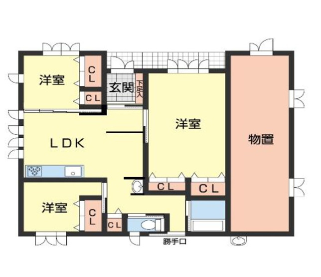 【間取り】 | 間取りは2SLDKになります。