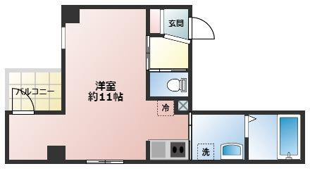 Victoire久寿川の間取り