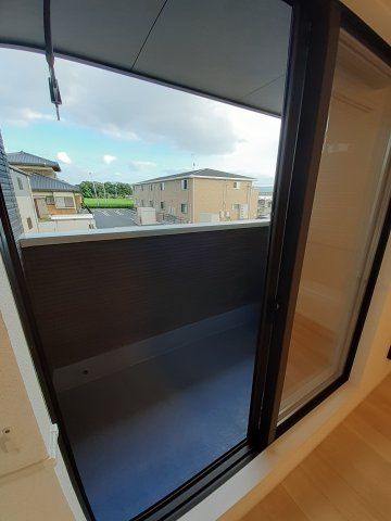 ハートホームズ壱番館のバルコニー