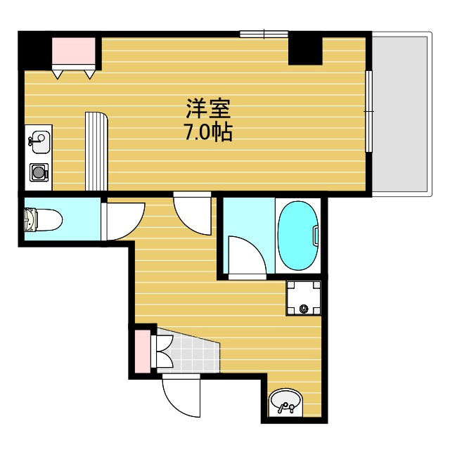 メゾン三和ドライの間取り