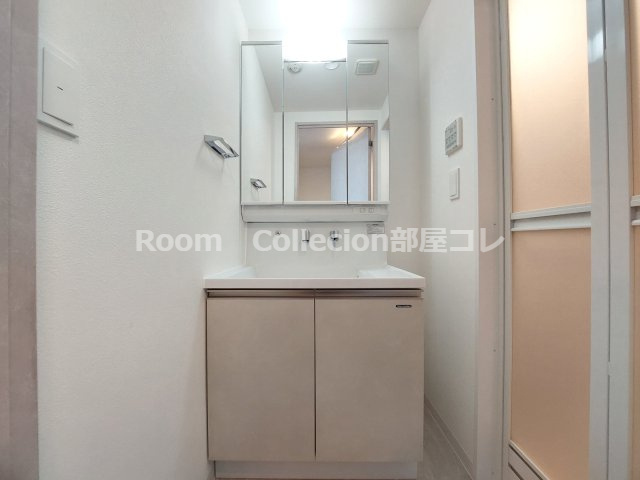 名古屋市中村区畑江通４丁目の賃貸マンションの洗面所