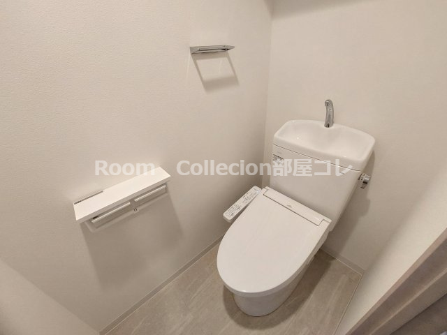 名古屋市中村区畑江通４丁目の賃貸マンションのトイレ