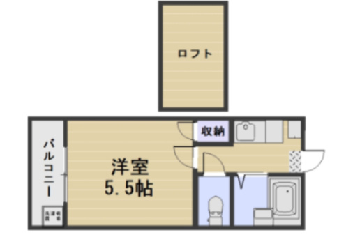 リヴェール豊成第2の間取り