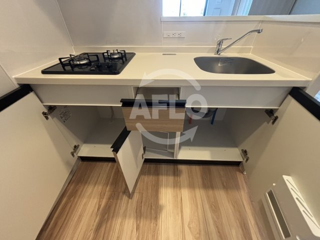 RJRプレシア南堀江のキッチン|RJRプレシア南堀江　キッチン収納