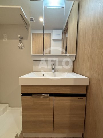 RJRプレシア南堀江の独立洗面台|RJRプレシア南堀江　独立洗面台