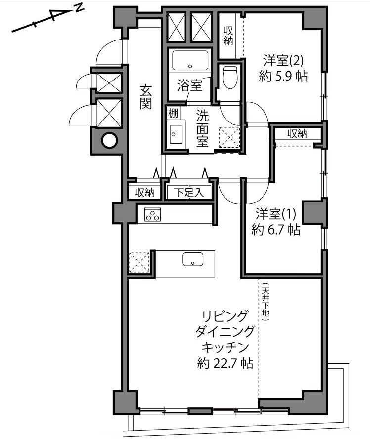 武蔵野市御殿山１丁目の中古マンション