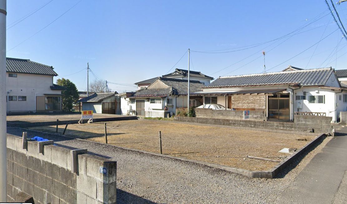 都城市東町の売地の外観