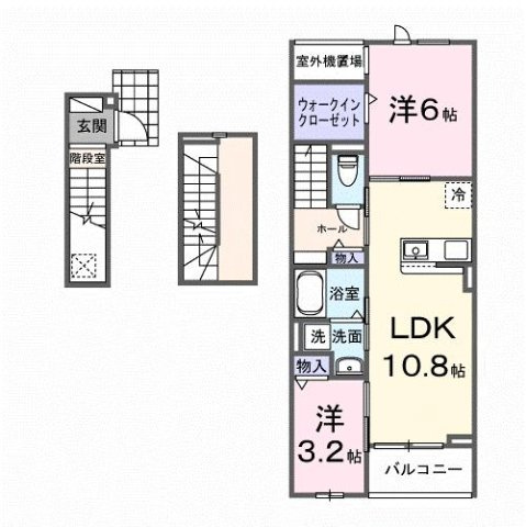 アーバンヒルズⅤの間取り