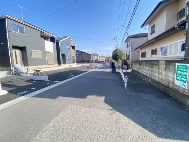 祝：成約済み　八王子市　川口町　新築戸建て　８６期の前面道路含む現地写真|～仲介手数料無料☆八王子ひなた不動産～　八王子市川口町　新築戸建て