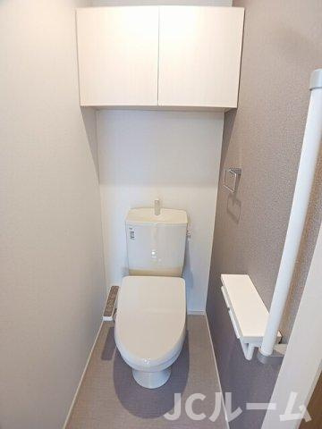柏崎市大和町のアパートのトイレ