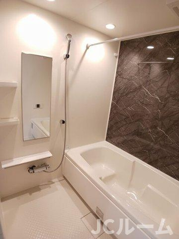 柏崎市長浜町のアパートの浴室