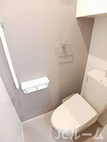 柏崎市長浜町のアパートのトイレ