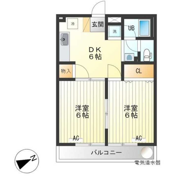 ロイヤルコート瀬田　陽当たり良好　独立洗面台　子供相談の間取り