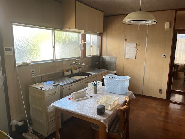 片岡戸建てのダイニング