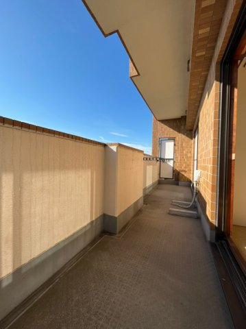 ルミエール明石のバルコニー