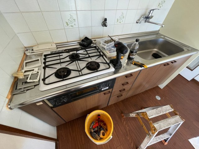 ルミエール明石のキッチン