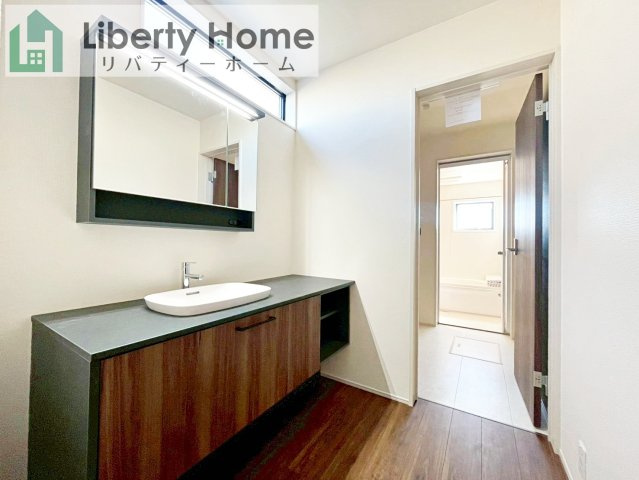 古河市上辺見第10　新築戸建　1号棟の脱衣所