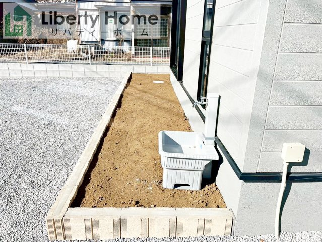 古河市上辺見第10　新築戸建　1号棟の庭