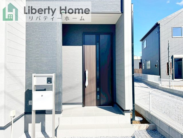 古河市上辺見第10　新築戸建　1号棟のエントランス